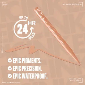 Contur Ochi Nyx Professional Makeup Epic Ink Waterproof Liner Lil Toasty