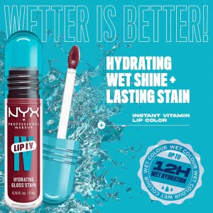 Luciu Tint de Buze NYX Professional Makeup I.V. Lip Gloss Stain