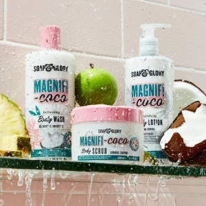 Lotiune de Corp Soap & Glory Magnificoco Coconut & Sweet Vanilla Body Lotion