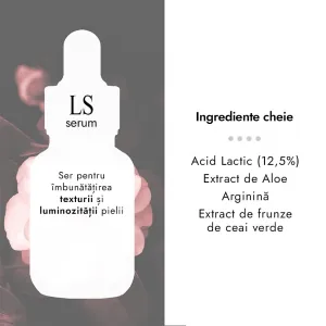 Ser cu Acid Lactic 12.5% - Cos DE BAHA Lactic Acid Serum 
