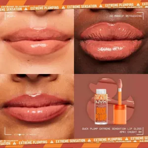 Luciu de buze NYX Professional Makeup Duck Plump 04 Apri-Caught