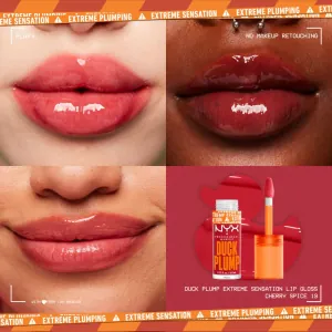 Luciu de buze NYX Professional Makeup Duck Plump 19 Cherry Spice