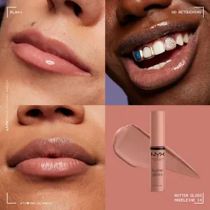 Luciu buze NYX Professional Makeup Butter Gloss Madeleine
