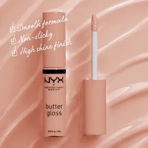 Luciu buze NYX Professional Makeup Butter Gloss Madeleine