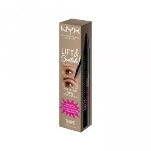Marker pentru sprancene NYX Professional Makeup Lift N Snatch Brow Tint Pen Taupe