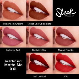Ruj lichid mat SLEEK MakeUP Matte Me XXL