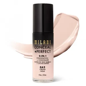 Fond de Ten Milani Conceal + Perfect 2 in 1 Foundation + Concealer Cream