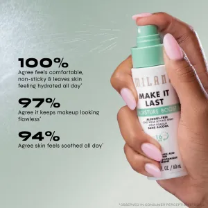 Spray de Fixare Machiaj Hidratant fără Alcool Milani Make It Last Moisture Boost Setting Spray