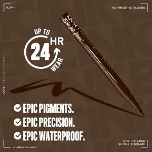 Contur Ochi Nyx Professional Makeup Epic Ink Waterproof Liner Milk Chocolate