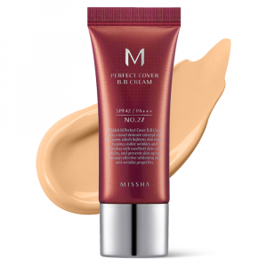 BB Cream Missha M Perfect Cover 20ml 27 Honey Beige