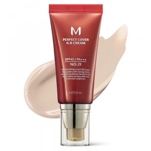 BB Cream Missha M Perfect Cover BB Cream 50ml No.21 Light Beige