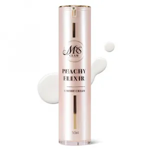 Iluminator Lichid BPerfect MRS Glam Peach Elixir Strobe Cream