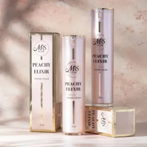 Iluminator Lichid BPerfect MRS Glam Peach Elixir Strobe Cream