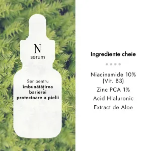 Ser cu Niacinamide 10% - Cos DE BAHA Niacinamide Serum N