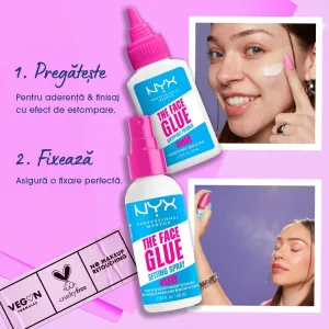 Spray de Fixare NYX Professional Makeup Face Glue Setting Spray