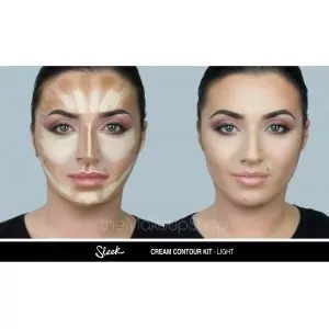 Paleta pentru Conturare Sleek MakeUP Cream Contour Kit Light