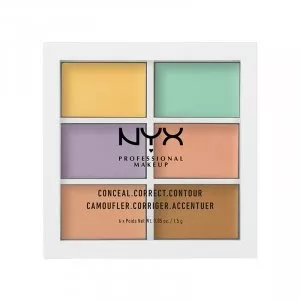 Paleta Corectoare NYX Professional Makeup Conceal, Correct, Contour COLOR CORRECTING