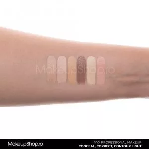 Paleta Corectoare NYX Professional Makeup Conceal, Correct, Contour LIGHT