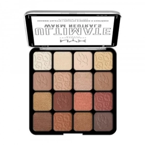 Paleta de farduri NYX Professional Makeup Ultimate Shadow Palette Warm Neutrals