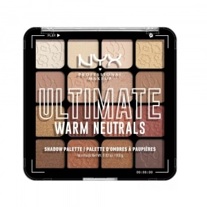 Paleta de farduri NYX Professional Makeup Ultimate Shadow Palette Warm Neutrals