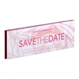 Paleta farduri Boys`n Berries 14K Pro Eyeshadow Palette Save The Date