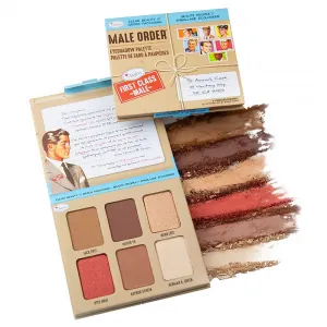 Paleta farduri theBalm Male Order First Class Male Eyeshadow Palette