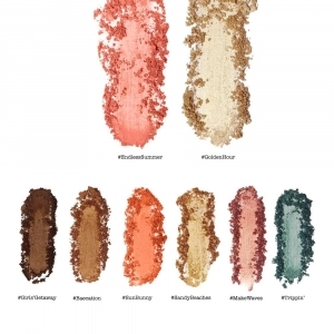 Paleta multifunctionala theBalm Voyage Gold Coast Face Palette