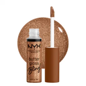 Luciu buze NYX Professional Makeup Butter Gloss Bling PAY ME IN GOLD