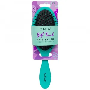 Perie pentru Par Umed & Uscat CALA Soft Touch Oval Hair Brush - Mint