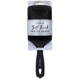 Perie pentru Par Umed & Uscat CALA Soft Touch Paddle Brush - Black