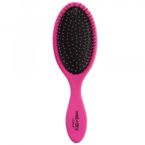 Perie pentru Parul Umed & Uscat CALA Wet-N-Dry Hair Brush - Fuchsia