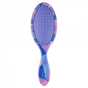 Perie pentru Parul Umed & Uscat CALA Wet-n-Dry Hair Brush - Kaleidescope