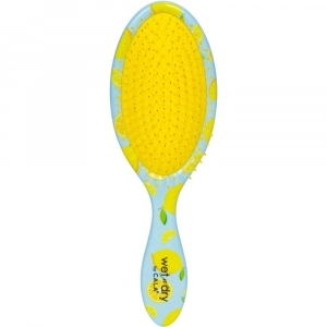 Perie pentru Parul Umed & Uscat CALA Wet-n-Dry Hair Brush - Lemon