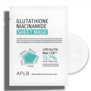 Gluthatione Niacinamide Sheet Mask