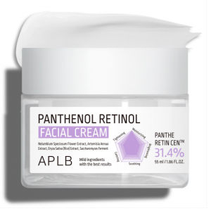 Cremă facială cu pantenol și retinol APLB Phantenol Retinol Facial Cream