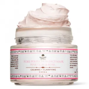 Masca Calmanta Nature Spell Pink Clay and Rose Pore Perfection Face Mask