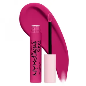Ruj lichid mat NYX Professional Makeup Lip Lingerie XXL Pink Hit