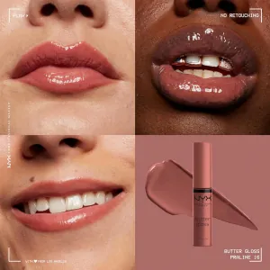 Luciu buze NYX Professional Makeup Butter Gloss Praline