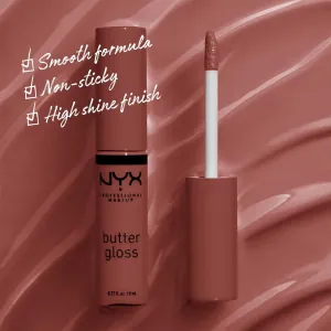 Luciu buze NYX Professional Makeup Butter Gloss Praline