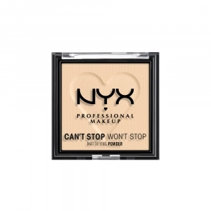 Pudra NYX Professional Makeup Can`t Stop Won`t Stop Mattifying Powder Light