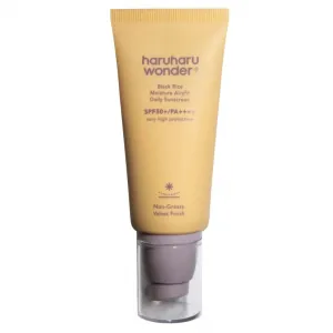Cremă cu protecție solară hidratantă pentru utilizare zilnică Haruharu Wonder Black Rice Moisture Airyfit Daily Sunscreen