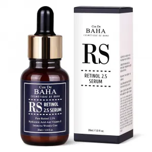 Ser cu Retinol Pur 2.5% - Cos DE BAHA Retinol 2.5% Facial Serum with Vitamin E 30ml RS