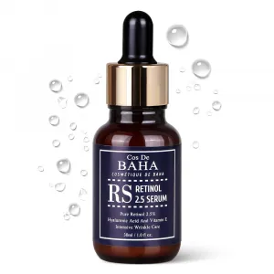 Ser cu Retinol Pur 2.5% - Cos DE BAHA Retinol 2.5% Facial Serum with Vitamin E 30ml RS