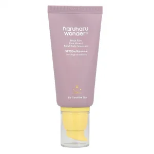 Cremă cu protecție solară minerală pentru utilizare zilnică Haruharu Wonder Black Rice Pure Mineral Relief Daily Sunscreen