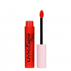 Ruj lichid mat NYX Professional Makeup Lip Lingerie XXL On Fuego