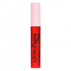 Ruj lichid mat NYX Professional Makeup Lip Lingerie XXL On Fuego