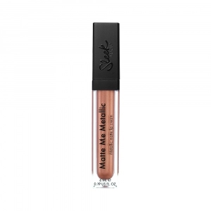 Ruj lichid metalic Sleek MakeUP Matte Me Metallic Roman Copper