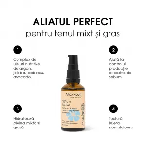 Ser BIO Sebum-Control Arganour Face Serum