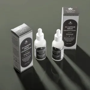 Ser Anti-Age pentru Fata & Conturul Ochilor Nature Spell 5% Caffeine Serum