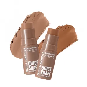 Set de conturare fata Boys’n Berries Quick Shape Pro Sculpting Stick Light + Medium